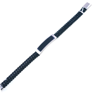Picture of STAINLESS STEEL WRISTLET BLACK