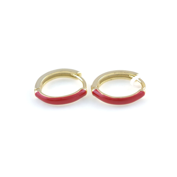 Picture of HOOPS ENAMEL RED