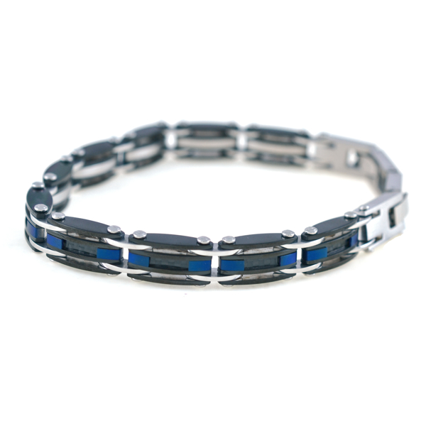 Picture of STAINLESS STEEL BRACELET BLUE