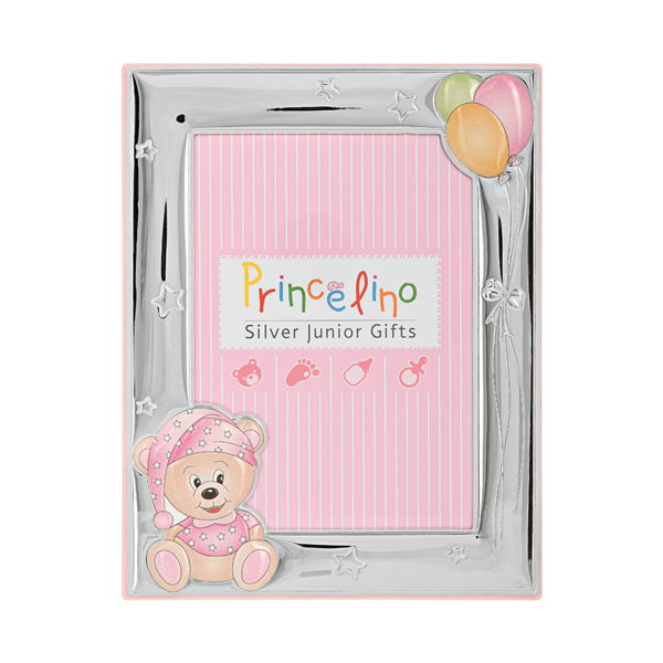 Εικόνα της BABY TEDDY BEAR SILVER FRAME