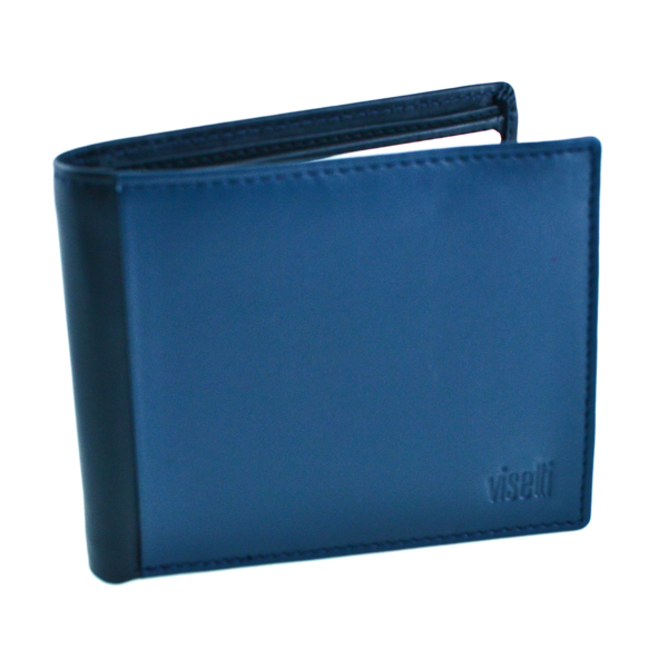 Εικόνα της VISETTI WALLET BLUE- BLACK