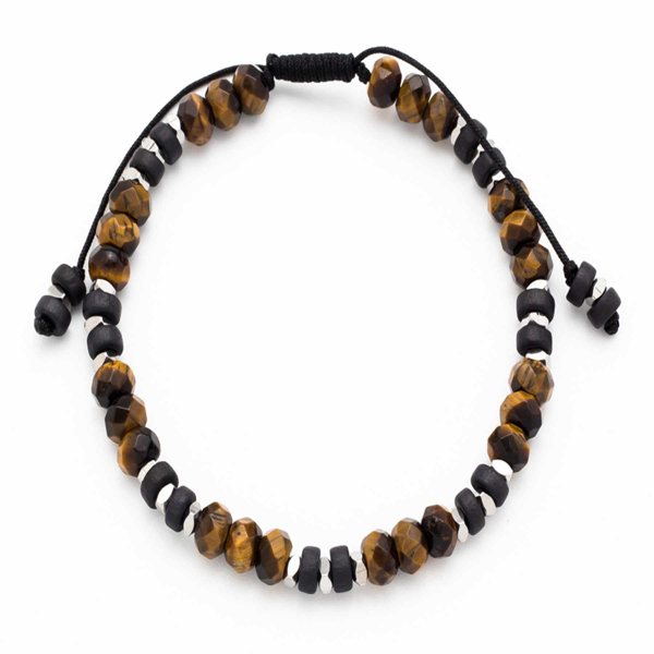 Εικόνα της BLACK AGATE X EYE OF THE TIGER JEWEL