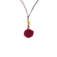 Εικόνα της CHARM POMPOM NECKLACE