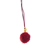 Εικόνα της CHARM POMPOM NECKLACE