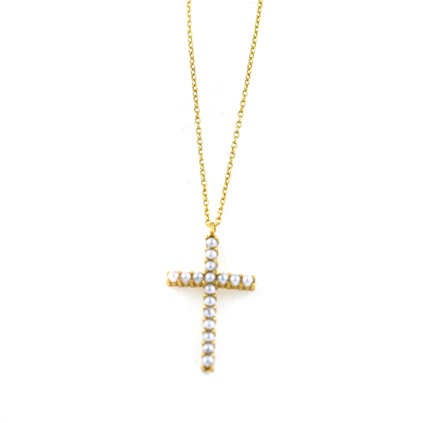 Εικόνα της CROSS IN PEARLS