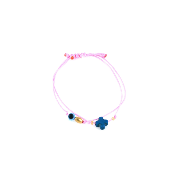 Εικόνα της CORD CROSS EYE PINK