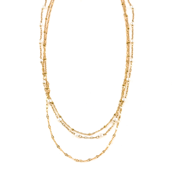 Εικόνα της STEEL TRIPLE PEARLS