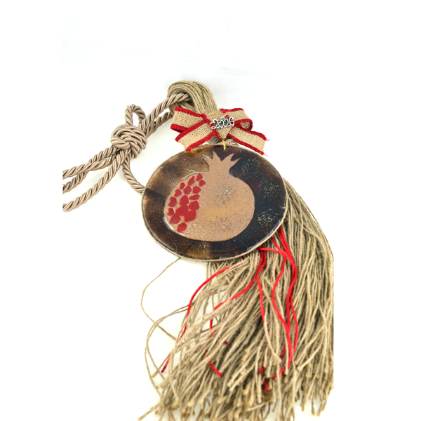 Εικόνα της GLASS CHARM POMEGRANATE