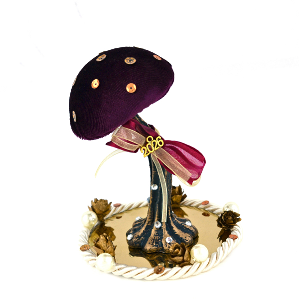 Εικόνα της PURPLE MASHROOM ON PLEXI GLASS