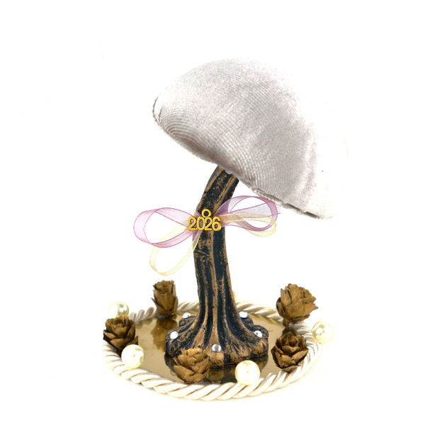 Εικόνα της WHITE MASHROOM ON PLEXI GLASS