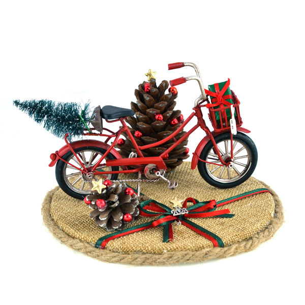 Εικόνα της BICYCLE ON WOOD