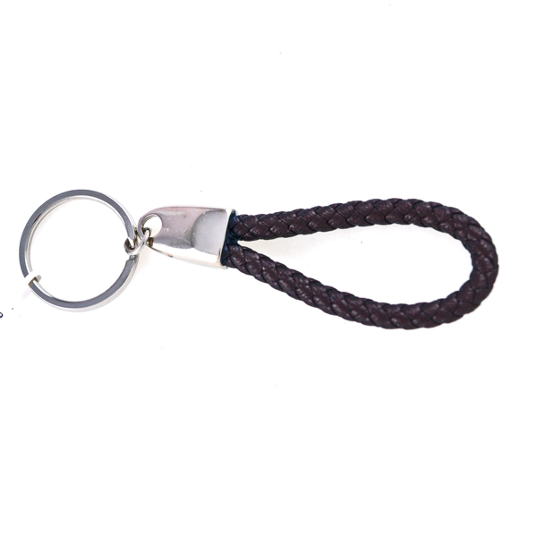 Εικόνα της KEYRING BRAID BROWN