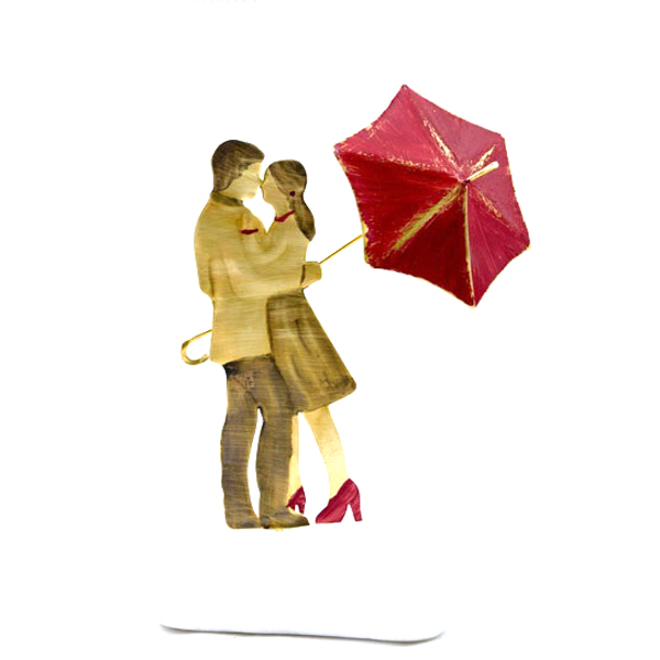 Εικόνα της UMBRELA COUPLE ON MARBLE