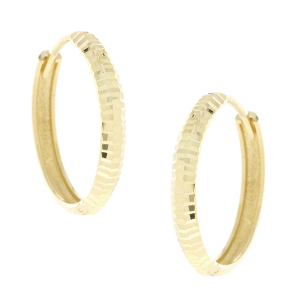 Εικόνα της HOOPS HAMMERED LARGE