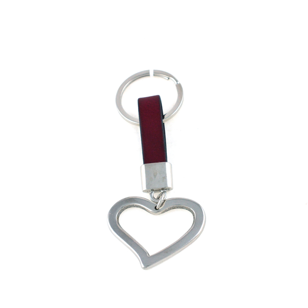 Εικόνα της KEYRING HEART RED