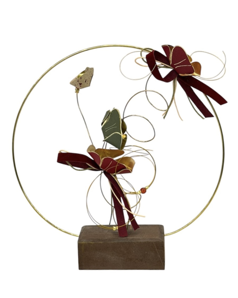 Εικόνα της METALLIC POPPIES WRETH WOOD