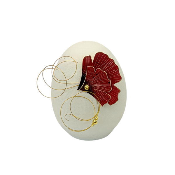 Εικόνα της RED FLOWER EGG