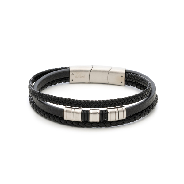 Εικόνα της BLACK LEATHER TRIPLE