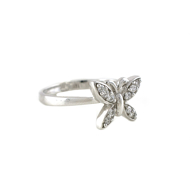 Εικόνα της BUTTERFLY WHITE GOLD