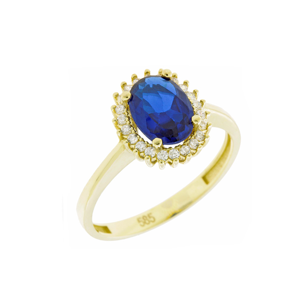 Εικόνα της ROSETTE BLUE OVAL