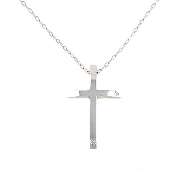 Εικόνα της THIN CROSS IN WHITE