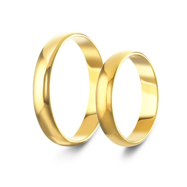 Εικόνα της WEDDING RING πομπέ 4χιλ